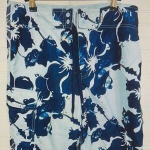 Mossimo Floral Print Men’s Swim Short-Size 32